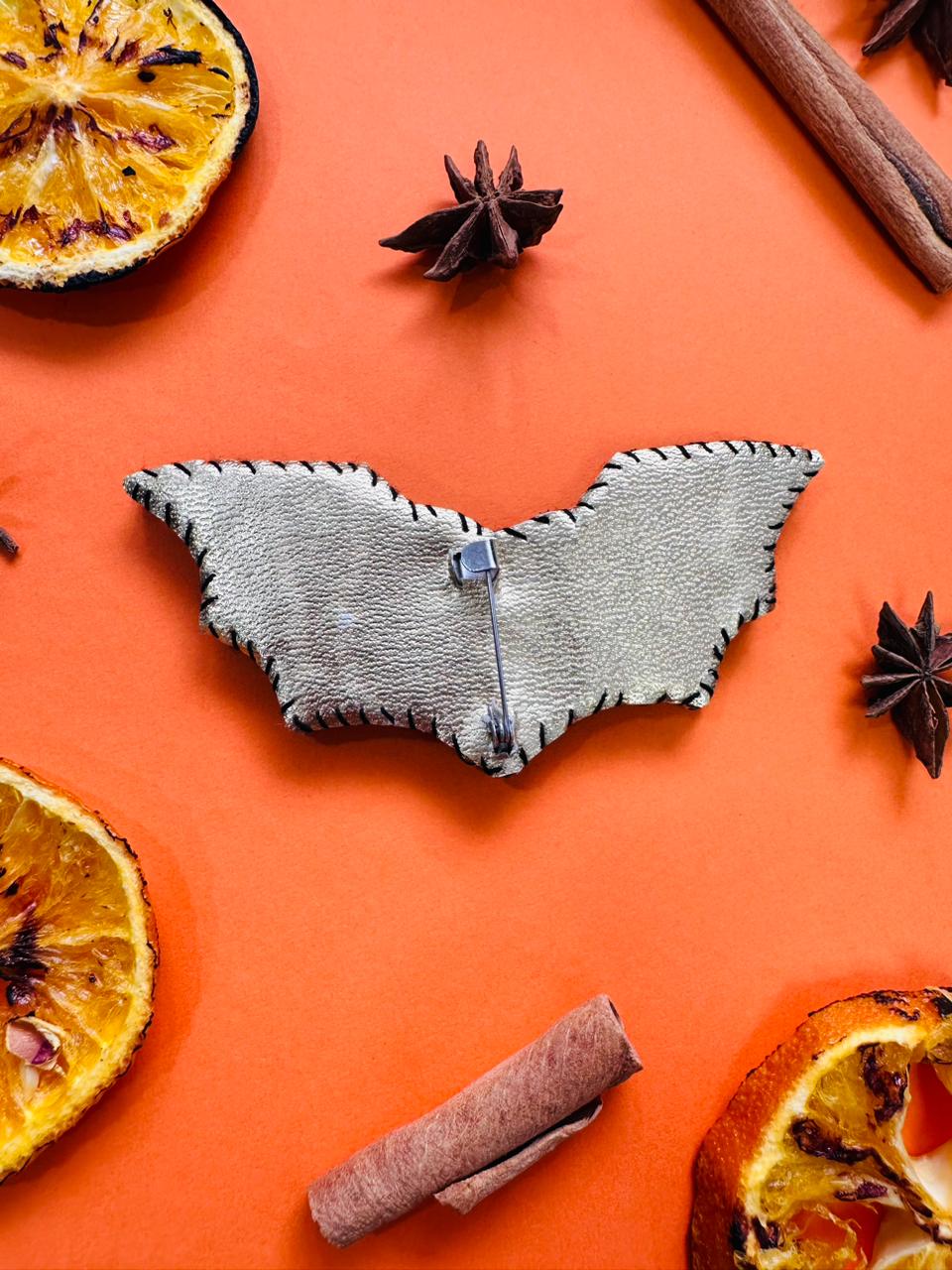 Halloween Bat Brooch