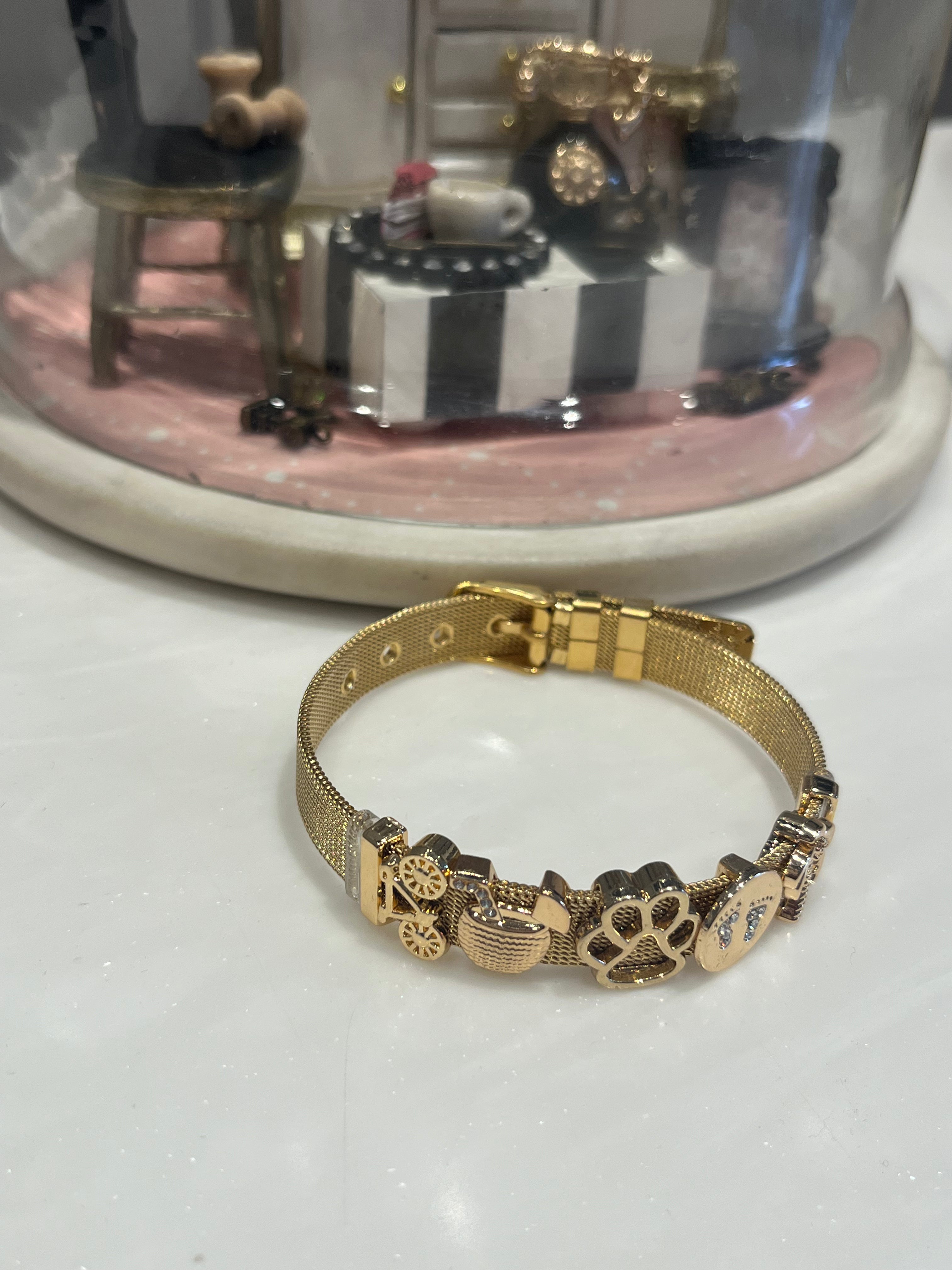 Charmed Memoirs Gold Plated Bracelet