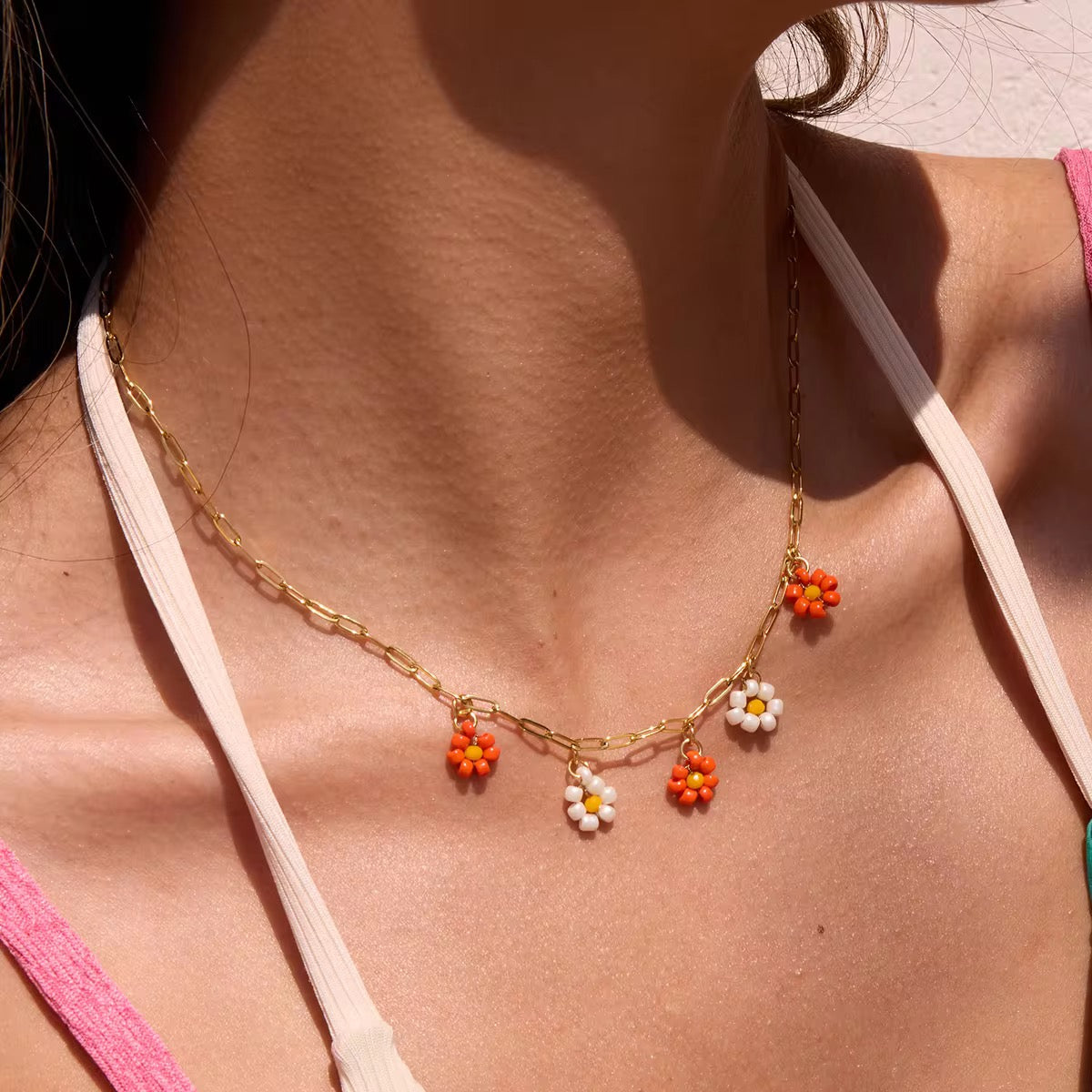 Daisy Daze Charmed Necklace