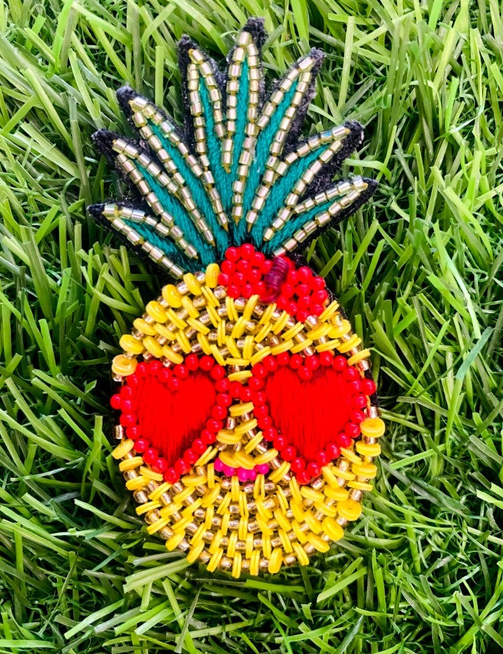 Pineapple Brooch