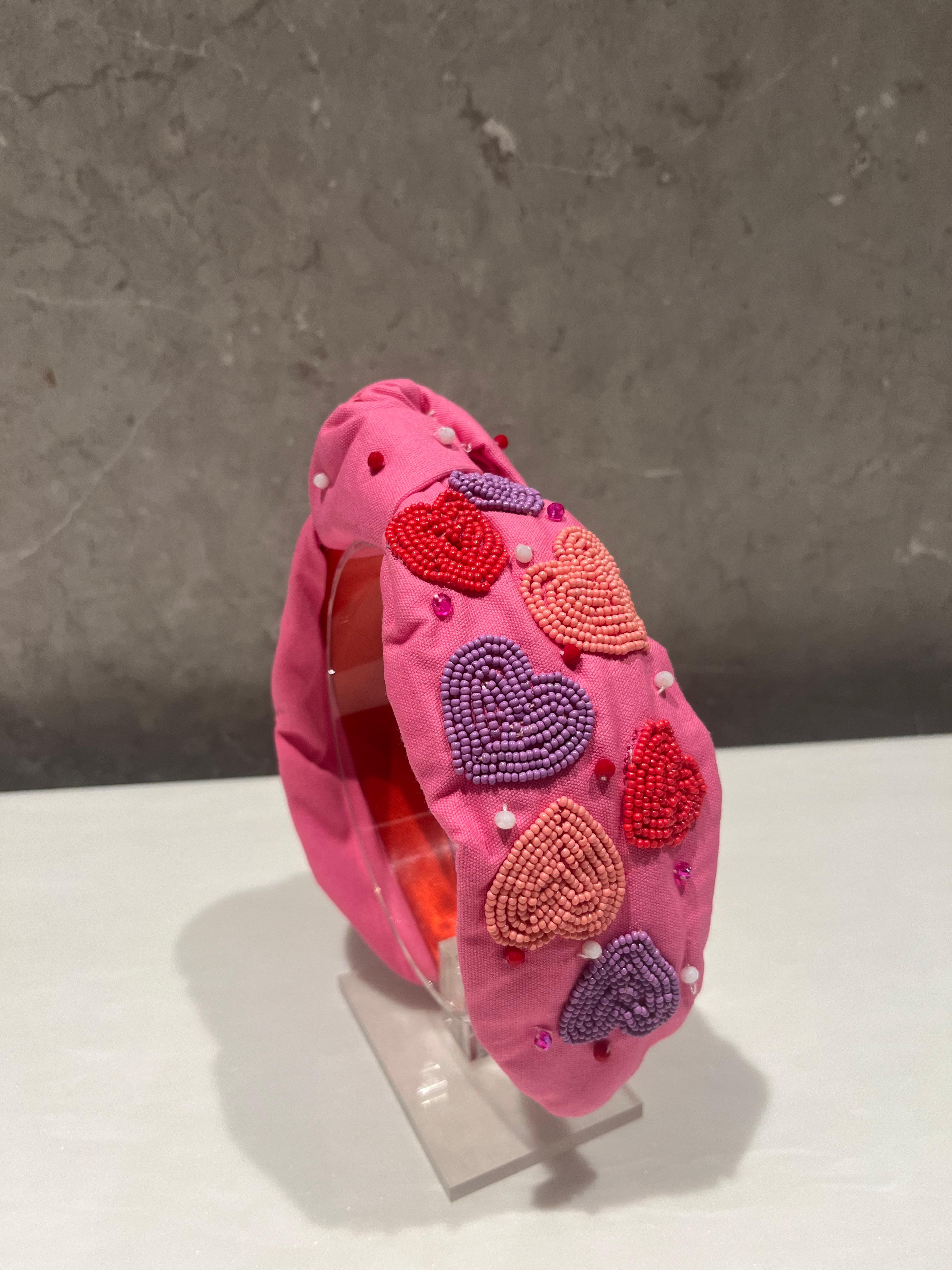 Sweetheart Pink Turban Hairband