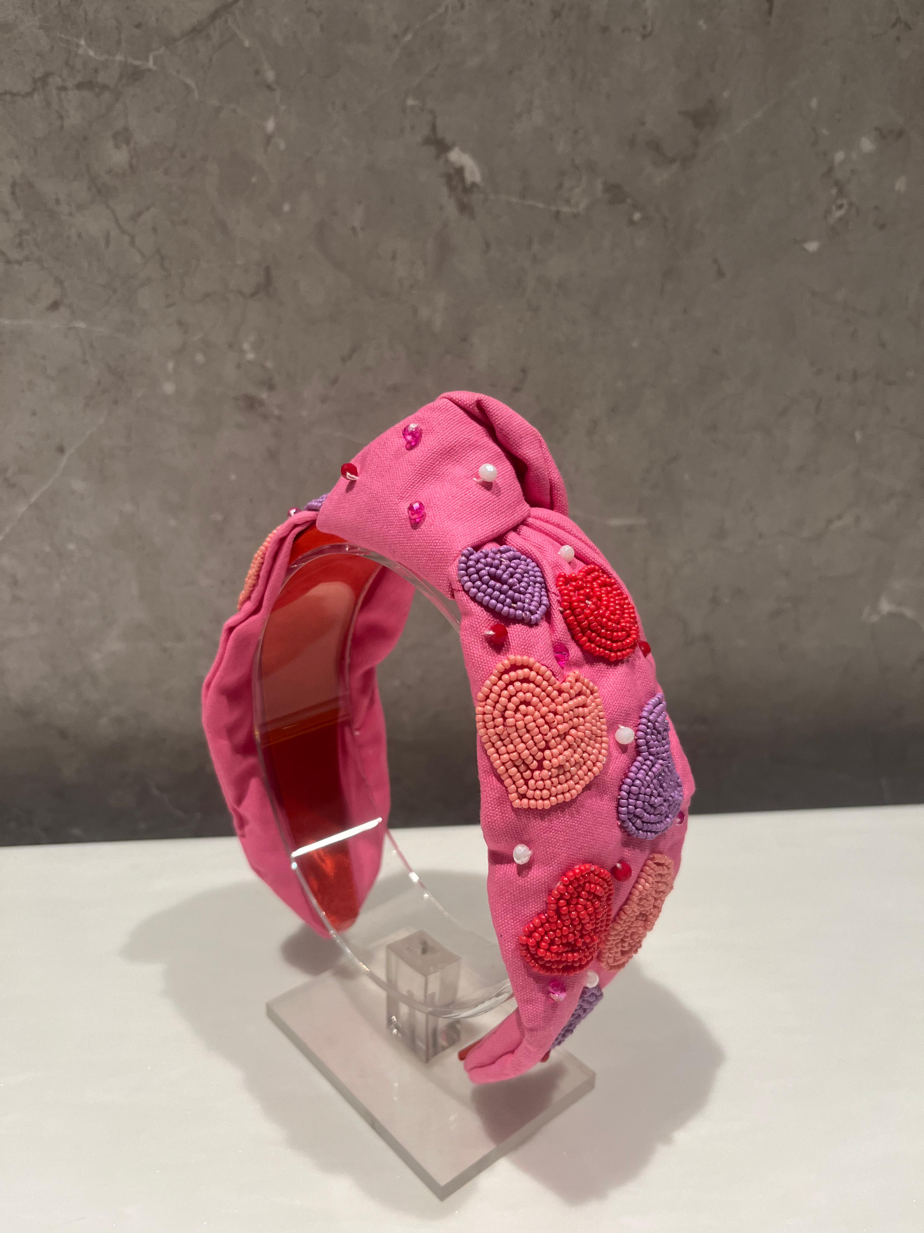 Sweetheart Pink Turban Hairband