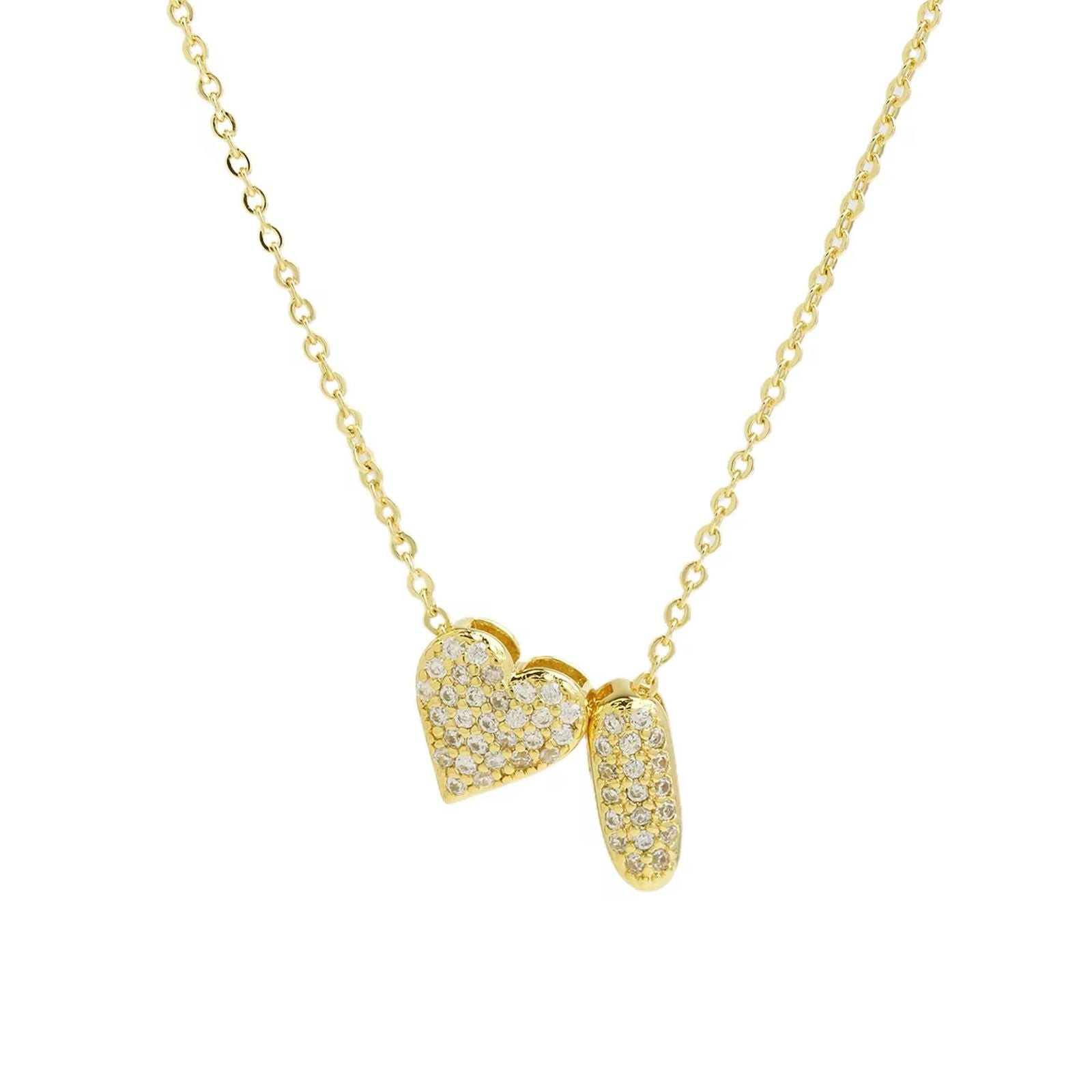 Heart Initial Necklace