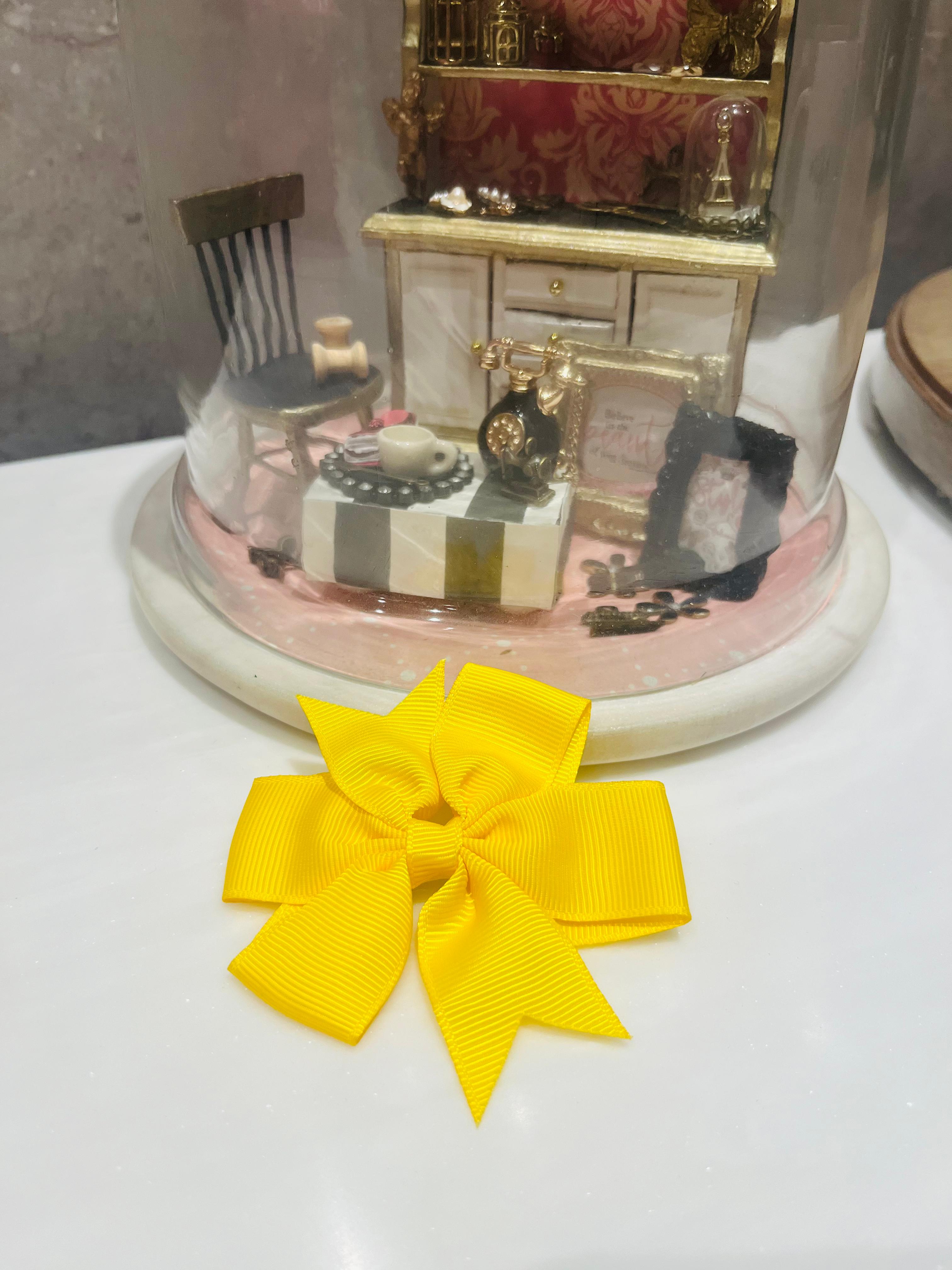 Yellow Mellow Hair Bow