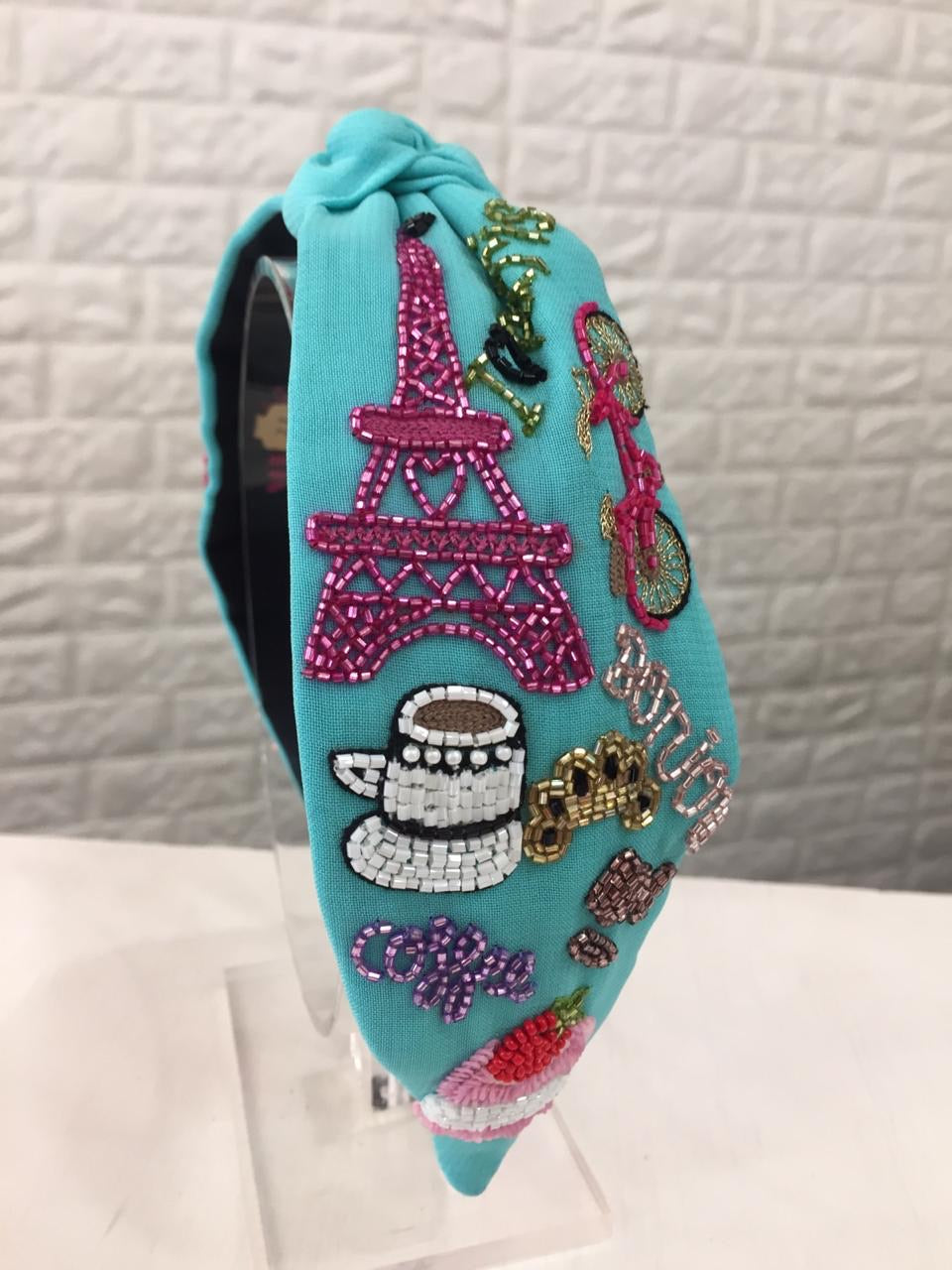 Ice Paris Initial Turban Hairband